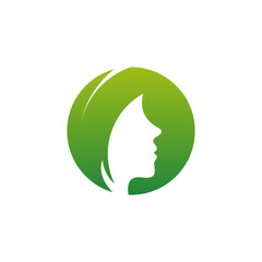 beauty logo icon vector isolated