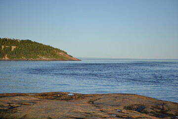 Fototapeta premium rocky coast of the sea