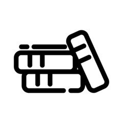 book icon or logo isolated sign symbol vector illustration - high quality black style vector icons
