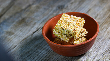This Rajgira chiki is treditional indian chikki