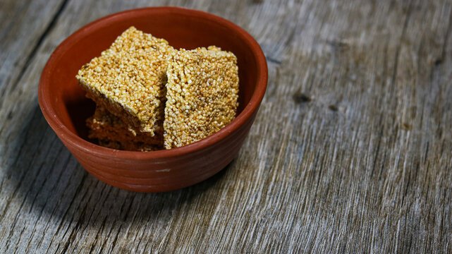 This Rajgira chiki is treditional indian chikki