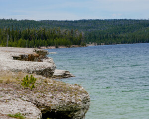 West Thumb shoreline