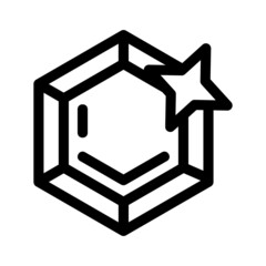 diamond icon or logo isolated sign symbol vector illustration - high quality black style vector icons
