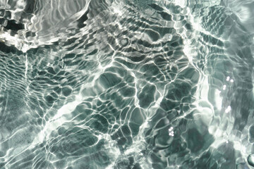 The glare of pure sea water in nature.