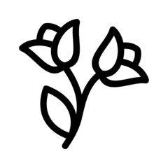 flower icon or logo isolated sign symbol vector illustration - high quality black style vector icons
