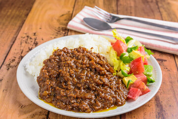 キーマカレーランチ
