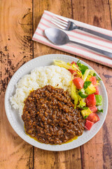 キーマカレーランチ