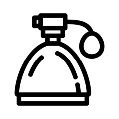 perfume icon or logo isolated sign symbol vector illustration - high quality black style vector icons
