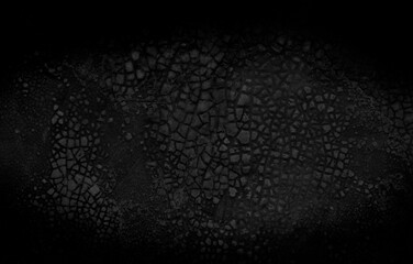 Black wall texture rough background dark concrete floor or old grunge background with black