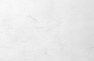Abstract white grunge cement wall texture background.
