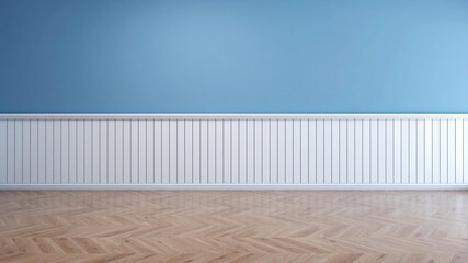 Empty room with Wall Background. 3D illustration, 3D rendering	
