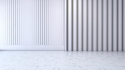 Empty room with Wall Background. 3D illustration, 3D rendering	
