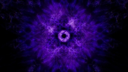 Dark Purple Symmetrical Gloomy Art Abstract Background