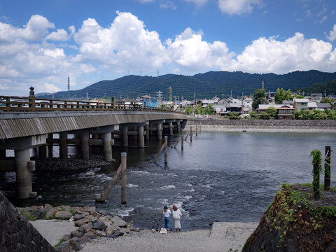 宇治を眺めて
