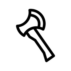 axe icon or logo isolated sign symbol vector illustration - high quality black style vector icons
