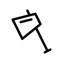 axe icon or logo isolated sign symbol vector illustration - high quality black style vector icons
