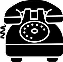 Phone icon. Communication and multimedia concept icon style