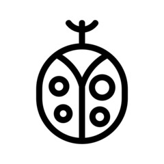 bug icon or logo isolated sign symbol vector illustration - high quality black style vector icons
