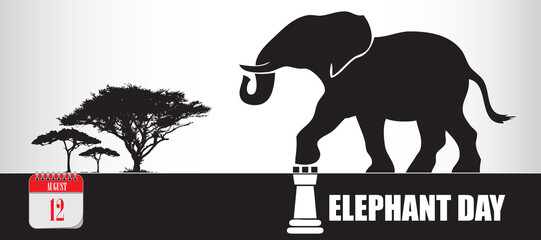 Card World Elephant Day