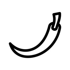 chili pepper icon or logo isolated sign symbol vector illustration - high quality black style vector icons
