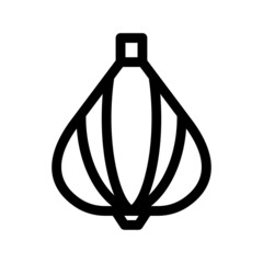 garlic icon or logo isolated sign symbol vector illustration - high quality black style vector icons
