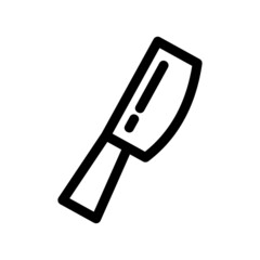 hunting knife icon or logo isolated sign symbol vector illustration - high quality black style vector icons
