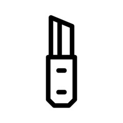 hunting knife icon or logo isolated sign symbol vector illustration - high quality black style vector icons

