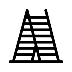 ladder icon or logo isolated sign symbol vector illustration - high quality black style vector icons
