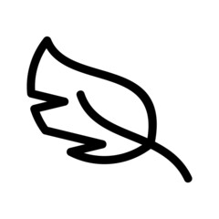 leaf icon or logo isolated sign symbol vector illustration - high quality black style vector icons
