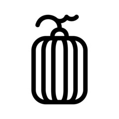 pumpkin icon or logo isolated sign symbol vector illustration - high quality black style vector icons
