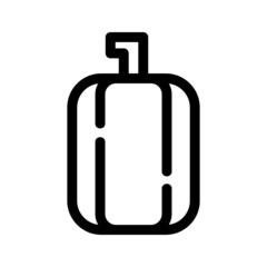 Obraz premium pumpkin icon or logo isolated sign symbol vector illustration - high quality black style vector icons 