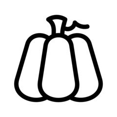 pumpkin icon or logo isolated sign symbol vector illustration - high quality black style vector icons
