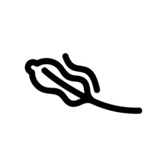 spinach icon or logo isolated sign symbol vector illustration - high quality black style vector icons
