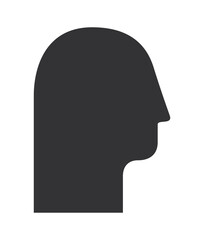 head silhouette design