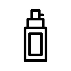 spray bottle icon or logo isolated sign symbol vector illustration - high quality black style vector icons
