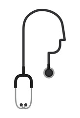 stethoscope with face shape