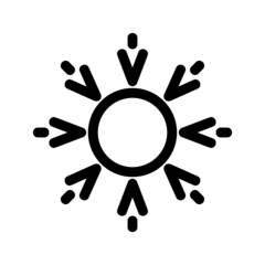 sun icon or logo isolated sign symbol vector illustration - high quality black style vector icons
