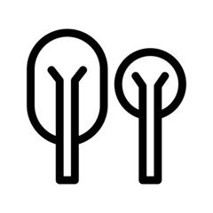 tree icon or logo isolated sign symbol vector illustration - high quality black style vector icons
