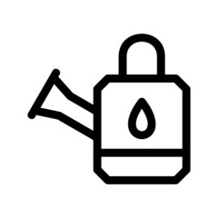 water bucket icon or logo isolated sign symbol vector illustration - high quality black style vector icons
