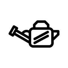 watering can icon or logo isolated sign symbol vector illustration - high quality black style vector icons
