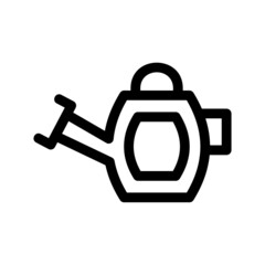 watering can icon or logo isolated sign symbol vector illustration - high quality black style vector icons
