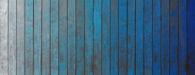 Fond bois bleu avec dégradés vintage de la couleur 