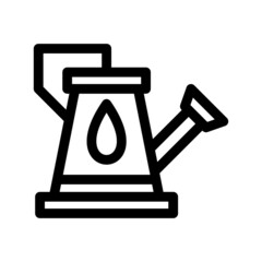 watering can icon or logo isolated sign symbol vector illustration - high quality black style vector icons
