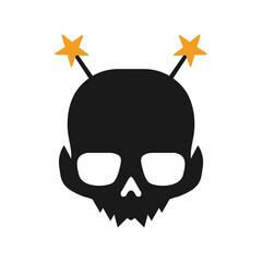 Illustration Vector Graphic of Magic Skull Logo. Perfect to use for Technology Company