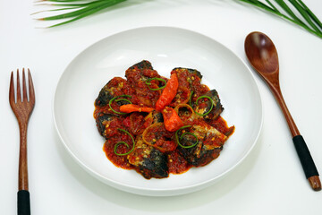 Spicy mackerel fish 