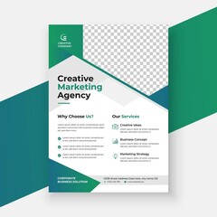 Corporate Business Flyer Template.