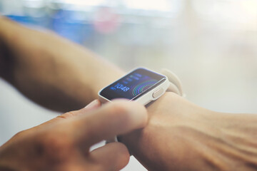 スマートウォッチの使用イメージ ボディーパーツ