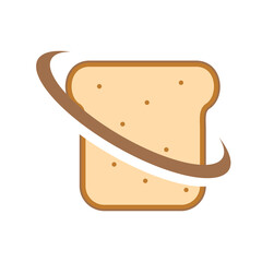 Illustration Vector Graphic of Bread Logo. Perfect to use for Technology Company