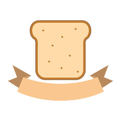 Illustration Vector Graphic of Bread Logo. Perfect to use for Technology Company