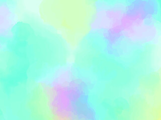 水彩パステルのグラデーション背景